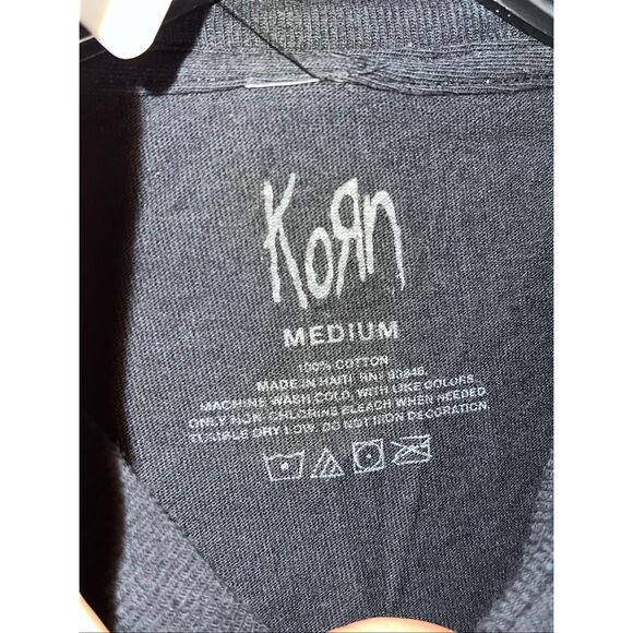 Korn 2022 Summer Tour Goth Double Sided Band Tee - Picture 5 of 5